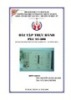 Ebook Bài tập thực hành PLC S7-300 - ThS. Nguyễn Xuân Quang, ThS. Võ Lâm Chương