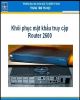 Video Khôi phục mật khẩu Router 2600