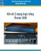 Video Kết nối 2 mạng logic bằng Router 2600