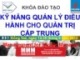 Khóa đào tạo Kỹ năng quản lý điều hành cho quản trị cấp trung