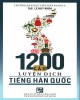 Ebook 1200 câu luyện dịch tiếng Hàn Quốc: Phần 1