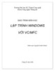 Giáo trình môn học Lập trình Windows với VC/MFC - Nguyễn Chánh Thành