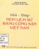 Ebook Hỏi - đáp môn Lịch sử Đảng Cộng sản Việt Nam: Phần 1