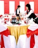 Bố trí nhân viên và đón tiếp khách tại nơi ăn trong tổ chức sự kiện