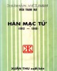 Ebook Hàn Mặc Tử (1912 - 1940): Phần 1