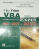 Ebook Lập trình VBA trong Excel 2003, 2007, 2010: Phần 2