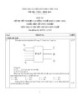 Đáp án đề thi tốt nghiệp cao đẳng nghề khóa 3 (2009-2012) - Nghề: Điện tử công nghiệp - Môn thi: Lý thuyết chuyên môn nghề - Mã đề thi: ĐA ĐTCN-LT19