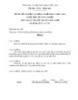 Đề thi tốt nghiệp cao đẳng nghề khóa 3 (2009-2012) - Nghề: Điện tử công nghiệp - Môn thi: Lý thuyết chuyên môn nghề - Mã đề thi: ĐTCN-LT20