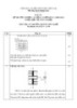 Đáp án đề thi tốt nghiệp cao đẳng nghề khóa 3 (2009-2012) - Nghề: Điện tử công nghiệp - Môn thi: Lý thuyết chuyên môn nghề - Mã đề thi: ĐA ĐTCN-LT44