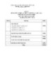 Đáp án đề thi tốt nghiệp cao đẳng nghề khoá 3 (2009-2012) - Nghề: Kế toán doanh nghiệp - Môn thi: Thực hành nghề - Mã đề thi: ĐA KTDN-TH12