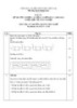 Đáp án đề thi tốt nghiệp cao đẳng nghề khóa 3 (2009-2012) - Nghề: Điện tử công nghiệp - Môn thi: Lý thuyết chuyên môn nghề - Mã đề thi: ĐA ĐTCN-LT45