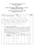 Đáp án đề thi tốt nghiệp cao đẳng nghề khóa 3 (2009-2012) - Nghề: Điện tử công nghiệp - Môn thi: Lý thuyết chuyên môn nghề - Mã đề thi: ĐA ĐTCN-LT50