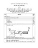 Đáp án đề thi tốt nghiệp cao đẳng nghề khoá 3 (2009-2012) - Nghề: Kỹ thuật máy lạnh và điều hòa không khí - Môn thi: Lý thuyết chuyên môn nghề - Mã đề thi: DA KTML-ĐHKK-LT37