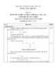 Đáp án đề thi tốt nghiệp cao đẳng nghề khóa 3 (2009-2012) - Nghề: Điện tử công nghiệp - Môn thi: Lý thuyết chuyên môn nghề - Mã đề thi: ĐA ĐTCN-LT13