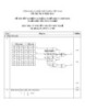 Đáp án đề thi tốt nghiệp cao đẳng nghề khóa 3 (2009-2012) - Nghề: Điện tử công nghiệp - Môn thi: Lý thuyết chuyên môn nghề - Mã đề thi: ĐA ĐTCN-LT09