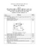 Đáp án đề thi tốt nghiệp cao đẳng nghề khoá 3 (2009-2012) - Nghề: Kỹ thuật máy lạnh và điều hòa không khí - Môn thi: Lý thuyết chuyên môn nghề - Mã đề thi: DA KTML-ĐHKK-LT29