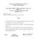 Đề thi tốt nghiệp cao đẳng nghề khoá 3 (2009-2012) - Nghề: Hàn - Môn thi: Lý thuyết chuyên môn nghề - Mã đề thi: H-LT11 (kèm đáp án)