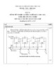 Đáp án đề thi tốt nghiệp cao đẳng nghề khóa 3 (2009-2012) - Nghề: Điện tử công nghiệp - Môn thi: Lý thuyết chuyên môn nghề - Mã đề thi: ĐA ĐTCN-LT17