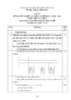 Đáp án đề thi tốt nghiệp cao đẳng nghề khóa 3 (2009-2012) - Nghề: Điện dân dụng - Môn thi: Lý thuyết chuyên môn nghề - Mã đề thi: DA ĐDD–LT16