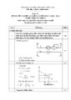 Đáp án đề thi tốt nghiệp cao đẳng nghề khóa 3 (2009-2012) - Nghề: Điện dân dụng - Môn thi: Lý thuyết chuyên môn nghề - Mã đề thi: DA ĐDD–LT38