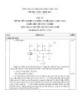 Đáp án đề thi tốt nghiệp cao đẳng nghề khóa 3 (2009-2012) - Nghề: Điện tử công nghiệp - Môn thi: Lý thuyết chuyên môn nghề - Mã đề thi: ĐA ĐTCN-LT15