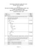Đáp án đề thi tốt nghiệp cao đẳng nghề khóa 3 (2009-2012) - Nghề: Lập trình máy tính - Môn thi: Lý thuyết chuyên môn nghề - Mã đề thi: DA LTMT-LT03