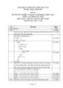 Đáp án đề thi tốt nghiệp cao đẳng nghề khóa 3 (2009-2012) - Nghề: Lập trình máy tính - Môn thi: Lý thuyết chuyên môn nghề - Mã đề thi: DA LTMT-LT04