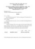 Đề thi tốt nghiệp cao đẳng nghề khóa 3 (2009-2012) - Nghề: Quản trị doanh nghiệp vừa và nhỏ - Môn thi: Lý thuyết chuyên môn nghề - Mã đề thi: QTDNVVN-LT22