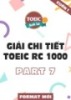 Ebook Giải chi tiết TOEIC RC 1000
