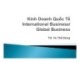 Bài giảng Kinh doanh quốc tế: Chương 1 - TS. Vũ Thế Dũng