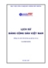 Giáo trình Lịch sử Đảng Cộng Sản Việt Nam - HV Công nghệ Bưu chính viễn thông