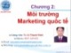 Bài giảng Marketing quốc tế: Chương 2 - TS. Lê Thanh Minh