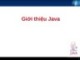 Bài giảng Lập trình Java: Bài 1 - Nguyễn Đức Hiển