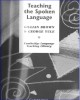 Ebook Teaching the spoken language – An approach based on the analysis of conversational English