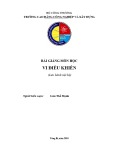 Bài giảng Vi điều khiển 